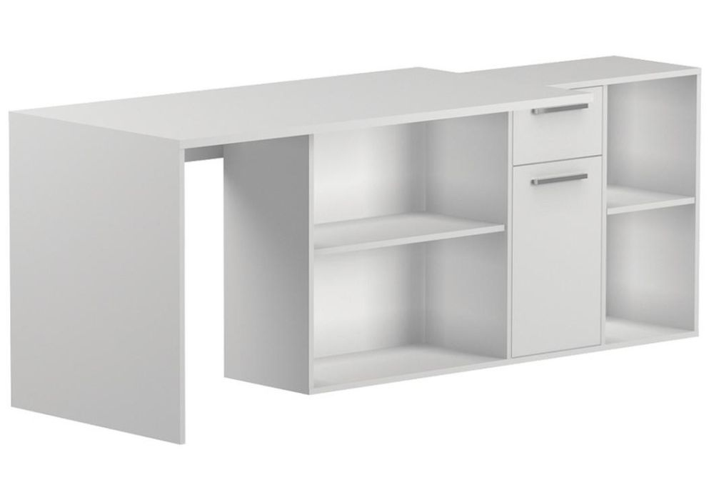 Письменный стол Лайт 03.245F белый гладкий 101
