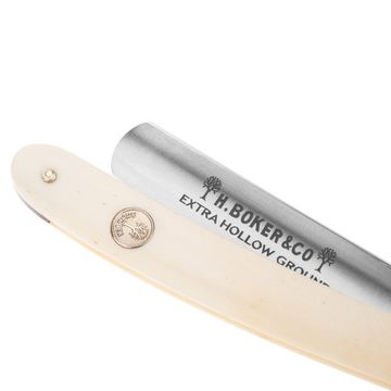 Опасная бритва H. Böker & CO Extra Hollow Ground Elfenbein 4/8