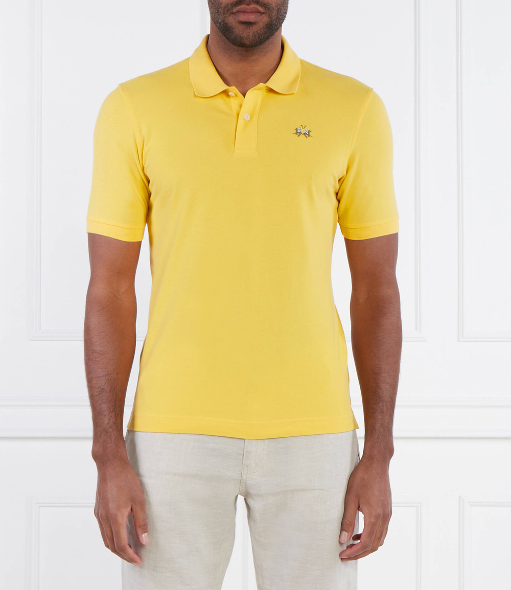 Поло La Martina - желтый(YMP002 PK001)