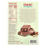 Think !, высокопротеиновые батончики, с морской солью, миндалем и шоколадом, 10 батончиков по 55 г (1,94 унции)