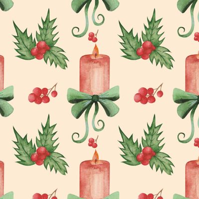 Новогодние свечи