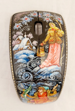 Мышь беспроводная, складная "Емеля" N3