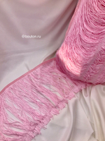 Бахрома розовая 18 см