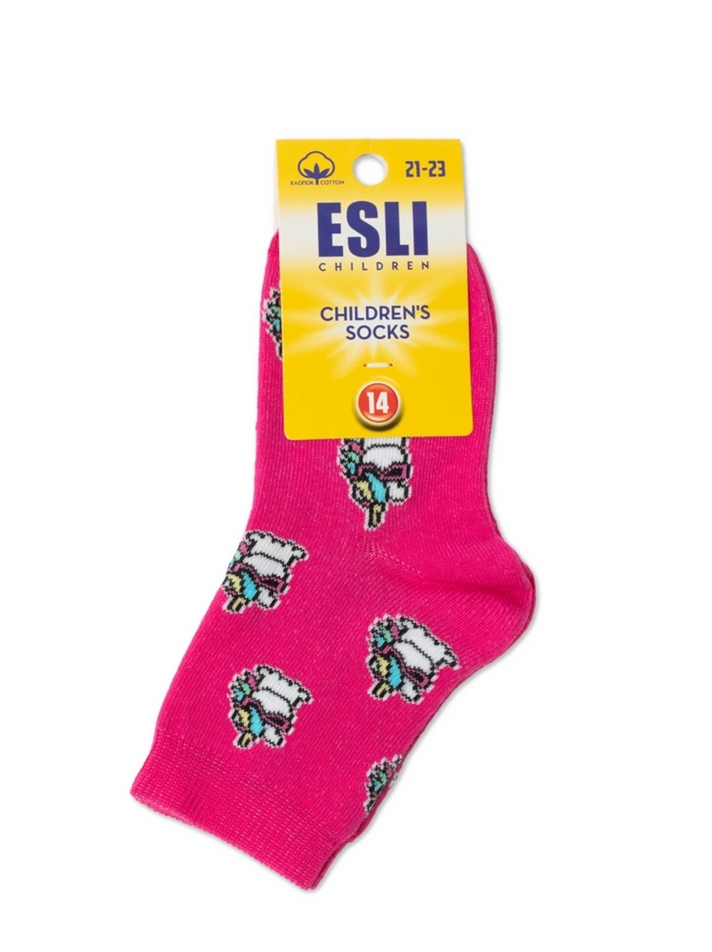ESLI Носки с рисунками "Unicorn"