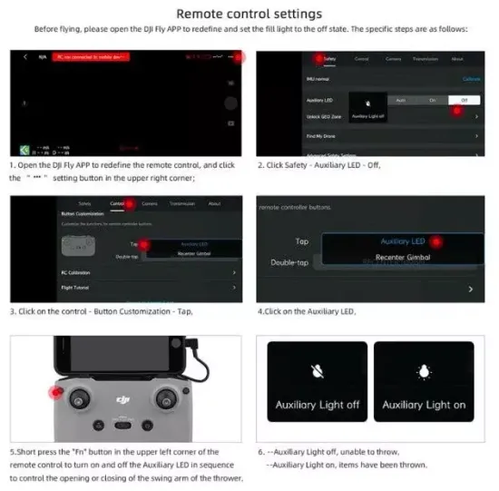 Система сброса грузов DJI Mavic Air 2/ Air 2S