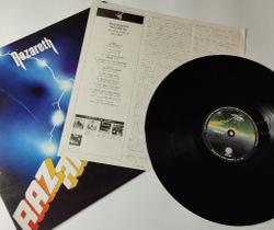 Винтажная виниловая пластинка LP Nazareth Razamanaz (Japan 1978) (No Obi) Night Woman