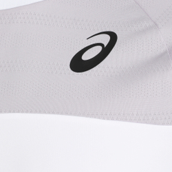 Мужское теннисное поло ASICS Match Top Tee T-Shirt Men - Light Blue, White