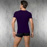 Мужская футболка фиолетовая Doreanse 2820