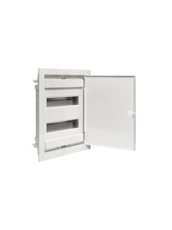Щит силовой встраив. Nova 24мод. IP41 с пластик. дверью PROxima EKF nv-pb-pd-2