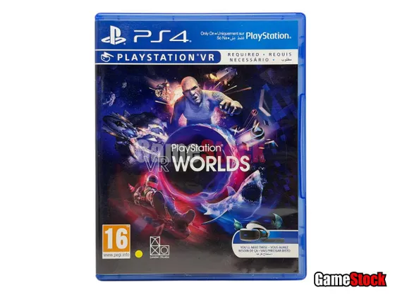PS4 PlayStation VR Worlds (только для PS VR) (Б/У, Полностью на русском языке, CUSA-01690)