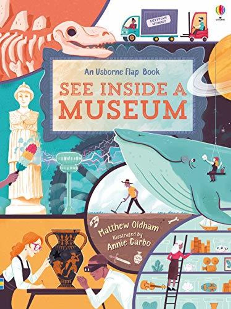 See Inside a Museum (flap board bk)