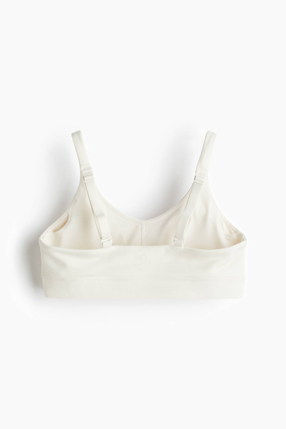 H&M Спортивный топ DryMove, цвет слоновой кости