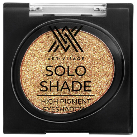 Art-Visage Тени для век Solo Shade, высокопигментированные, тон №55, Медный/зеленый, 1,7 гр