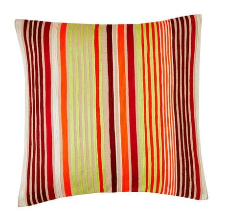 Подушка декоративная 45х45 Blanc Des Vosges Arc En Ciel Bourgogne