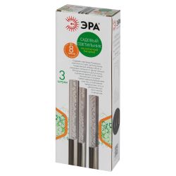 Светильник уличный ЭРА ERASF024-21 Пузырьки на солнечной батарее 3 шт 38 см | Садовые декоративные светильники