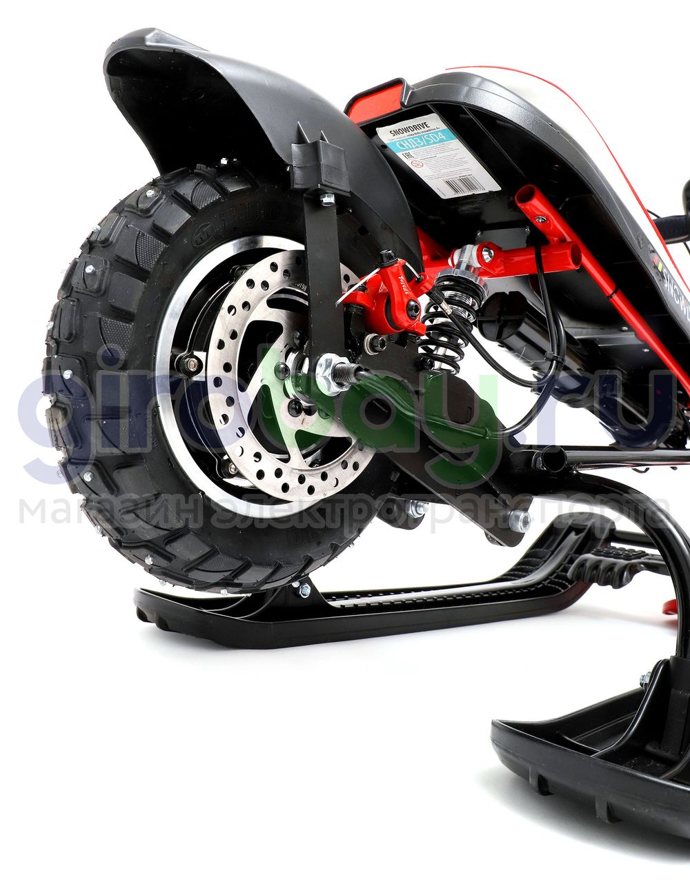 Детский электроснегокат SIMPLY GO-DRAVE (Черный) фото 19 фото №21