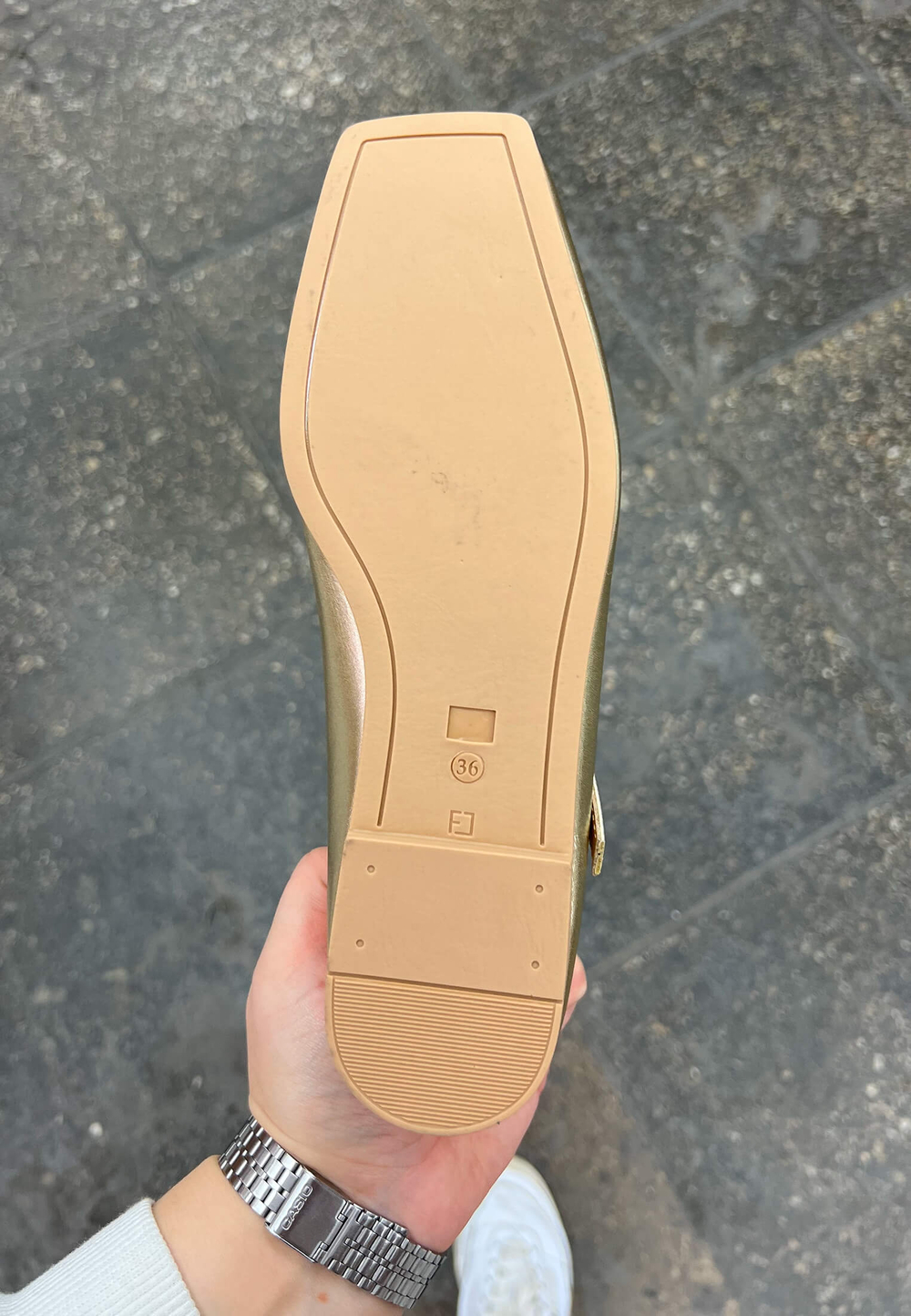 Туфли // Mary Jane // Gold