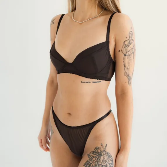 Сетка эластичная шоколад (цв. 111), Lauma