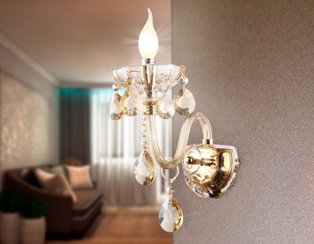 Ambrella Настенный классический светильник с хрусталем Classic TR4912