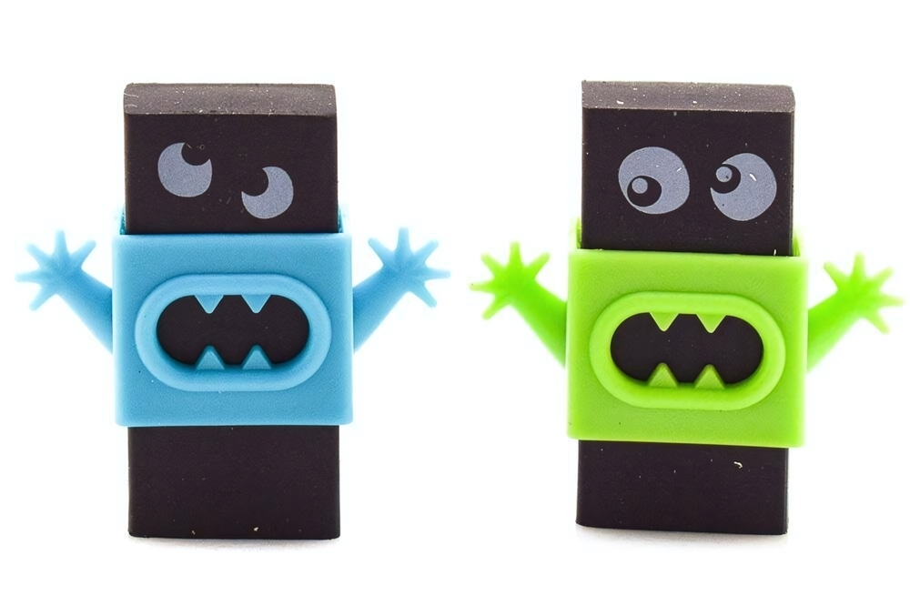 Ластик "FunGraphix" Монстрики. 2 цвета (Bruno Visconti)