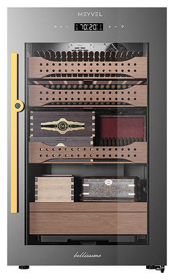 Шкаф для сигар MEYVEL MC-120BK (PRO)