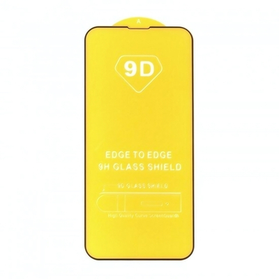 Стекло для iPhone 13 Mini на полный экран в тех.упак. (в комп. 25 шт), 010630-25 Черный CM