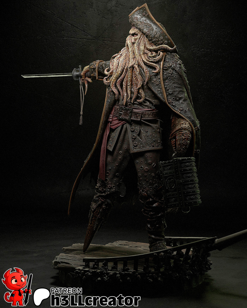 Дейви Джонс пираты карибского моря Pirates of the Caribbean Davy Jones