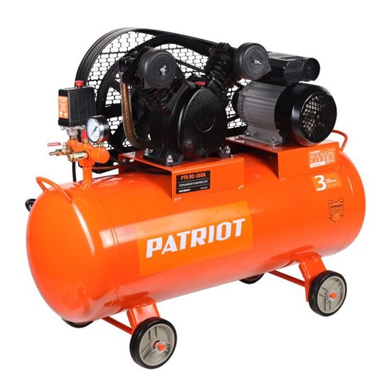 Компрессор "PATRIOT" PTR 80/260А