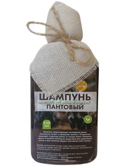 Шампунь на основе Алтайских трав Пантовый 250 мл.