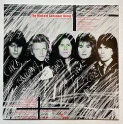 Винтажная виниловая пластинка LP The Michael Schenker Group MSG (Japan 1981) (No Obi)