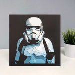 Штурмовик от SamCraft - сборные объемные картины из дерева своими руками, покрась, собери и склей