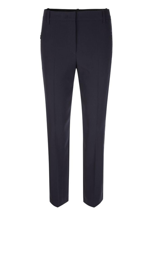 Зауженные брюки из струящегося крепа