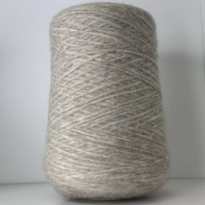 DUDA - Sinfonia; 55% baby альпака, 23% меринос, 22% п/а; 220м/100гр; шнурок; col. 905, цвет: бежевый меланж