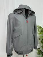 Кожаный бомбер Kiton