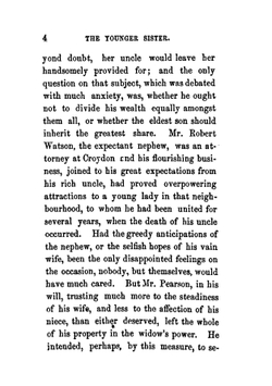 The Younger Sister | C.A. Hubback