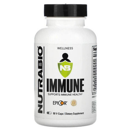 NutraBio, Immune, 90 V-капсул