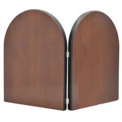 Казанская икона и Иисус Христос Спаситель. Венчальная пара в серебряном окладе в складне.