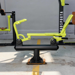 Smart-1016 Уличный тренажер Жим ногами сидя ZAVODSPORTA