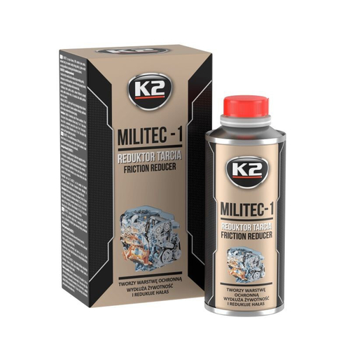 ДОБАВКА ДЛЯ МОТОРНОГО МАСЛА К2 MILITEC-1 250ML