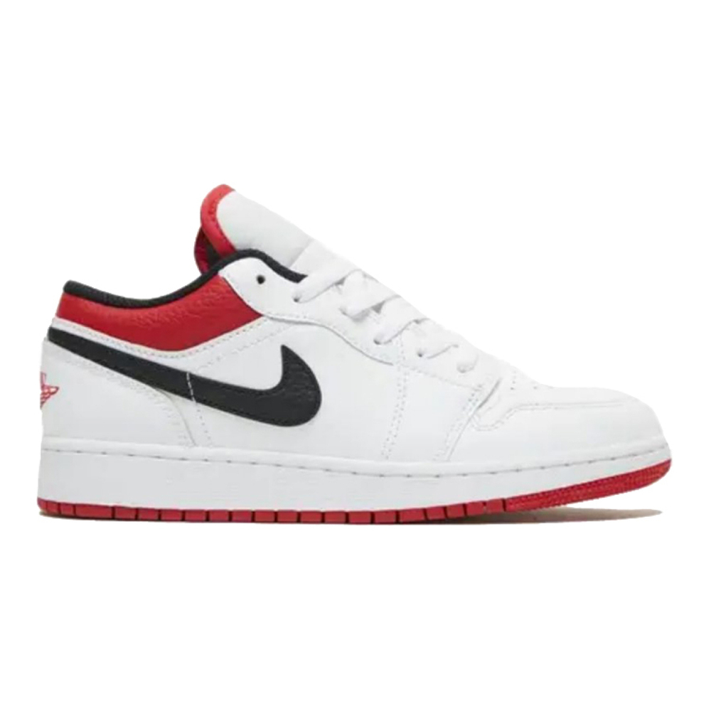 Кроссовки Air Jordan 1 Low GS White Gym Red