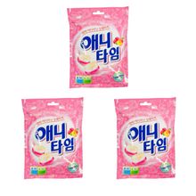 Леденцы Lotte Anytime Слива и персик без сахара 60 г, 3 шт