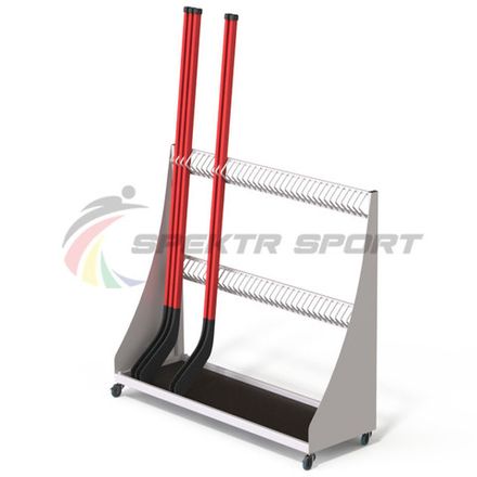 Стеллаж для клюшек на 35 шт Премиум  70 клюшек