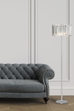 Напольный светильник 01149/3 хром