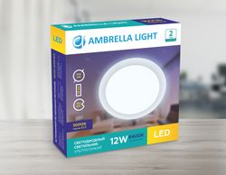 Ambrella Встраиваемый светодиодный светильник Даунлайт Downlight 300126