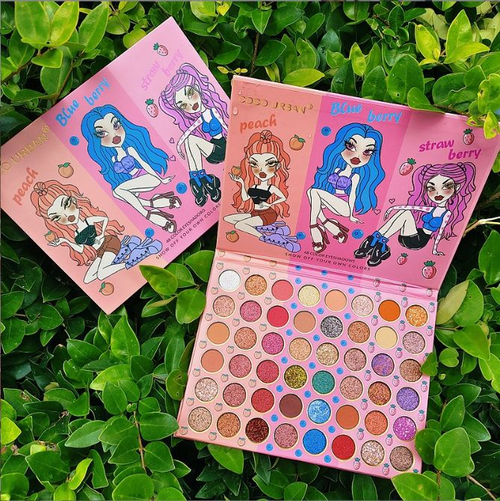 Палетка теней "COCO.URBAN BRATZ", 48 цветов