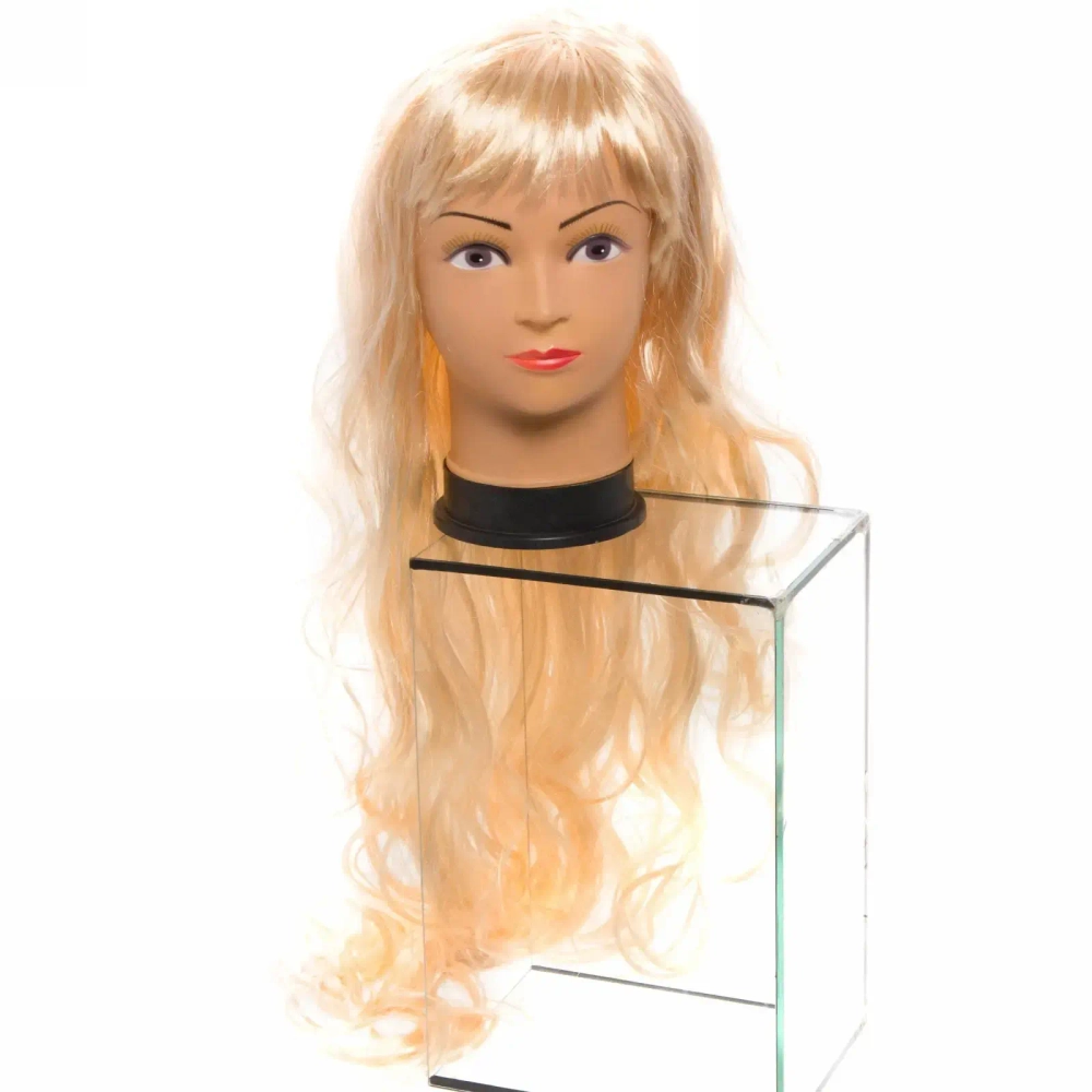 Парик карнавальный «Очарование» (волнистые локоны 90 см), Натуральный блонд