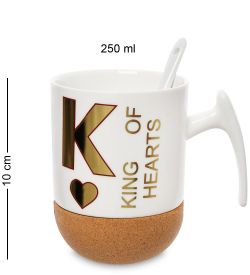 GAEM Art MUG-236/4 Н-р из 2-х кружек в подарочной коробке «Королева сердец»