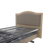 Кровать электрическая MED-MOS DB-2B с поворотным креслом в левую сторону (светлое дерево)