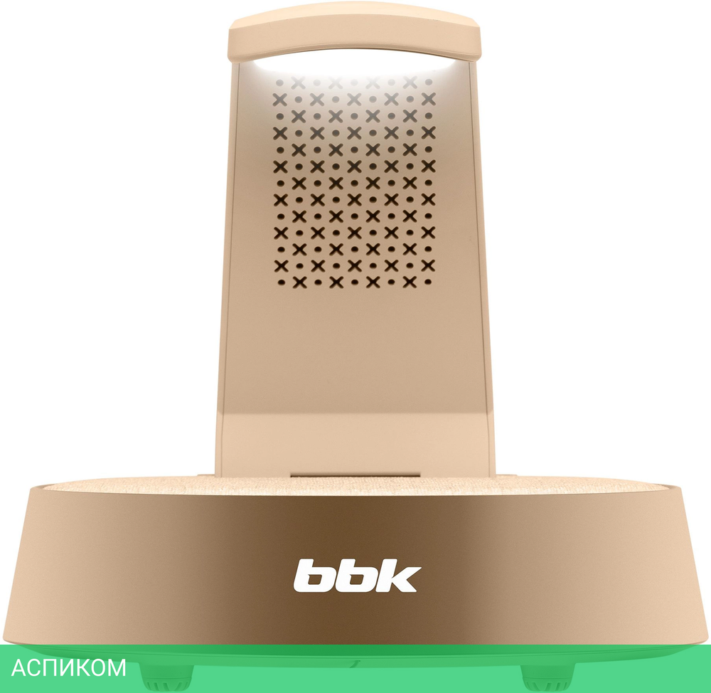 Портативная колонка BBK BTA1110 GD золотистый
