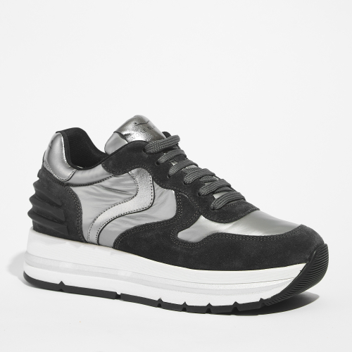 Кожаные кроссовки Voile Blanche 2017036с